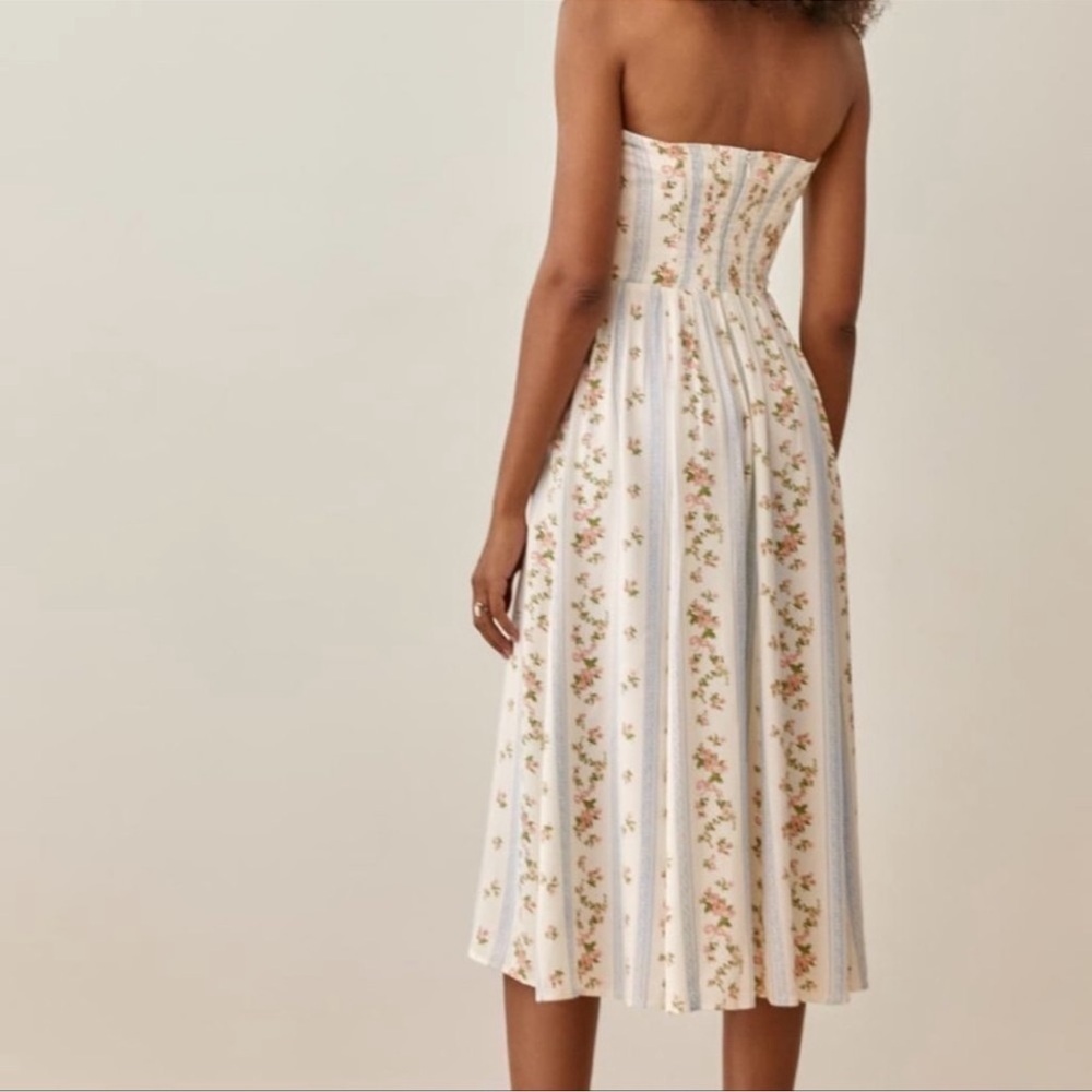 Reformation Aymeline Dress in Surrey Size 8 NWT - Picture 2 of 8